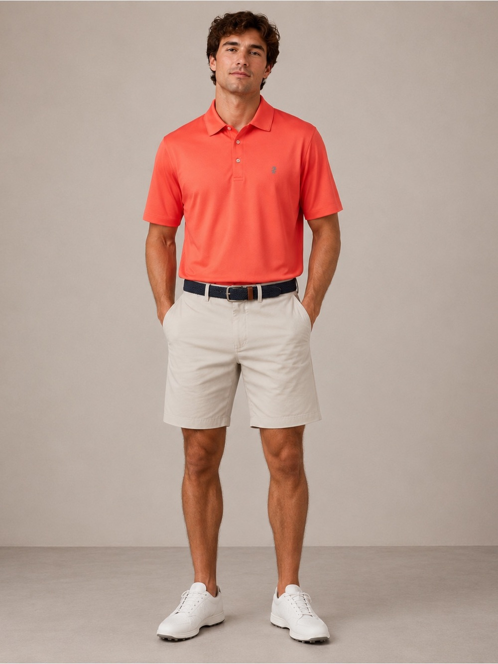 IZOD Golf Pink Performance Polo Shirt